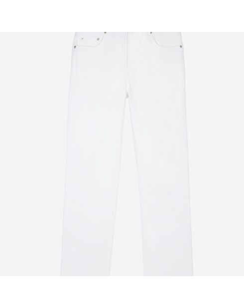 Jean droit blanc