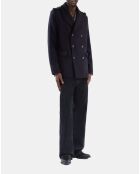 Caban style officier bleu marine