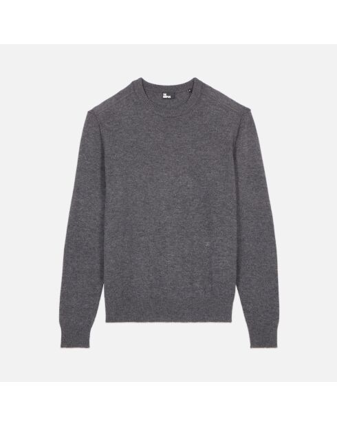 Pull en laine gris