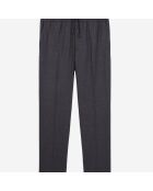 Pantalon  en flanelle gris foncé