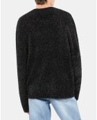 Pull pailleté noir