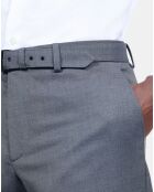 Pantalon de costume en laine bleu