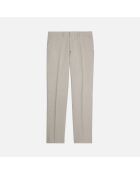 Pantalon de costume en lin beige