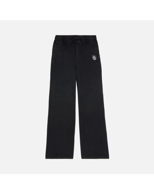 Pantalon de jogging blason noir