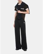 Pantalon de jogging blason noir