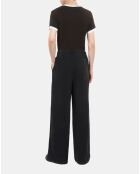 Pantalon de jogging blason noir