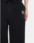 Pantalon de jogging blason noir