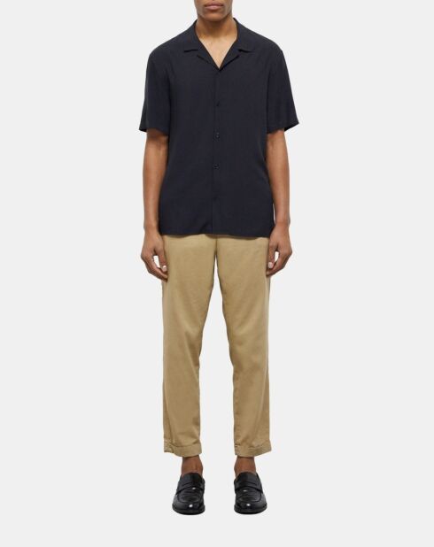 Chemise casual bleu marine