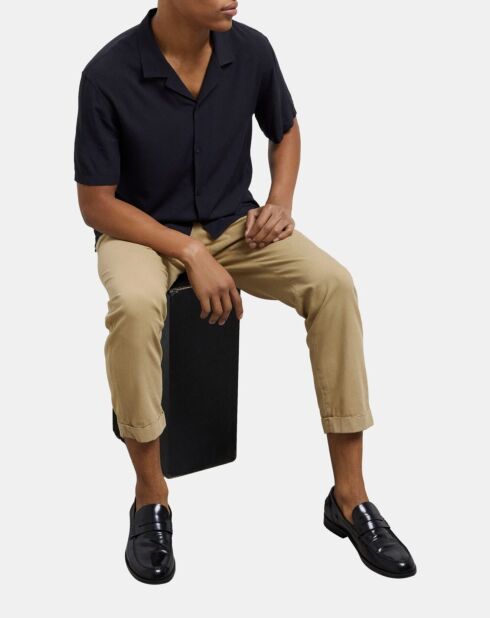 Chemise casual bleu marine