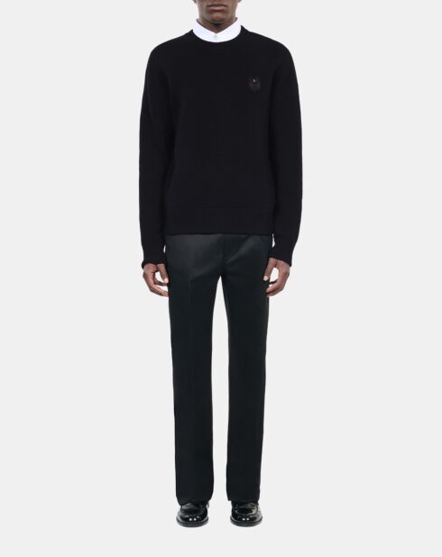 Pull en laine noir