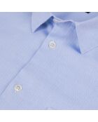 Chemise chevron bleu clair