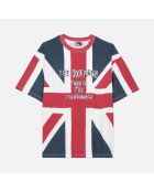 T-shirt imprimé UK flag rouge