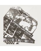 T-shirt avec sérigraphie écru