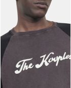 T-shirt avec sérigraphie noir