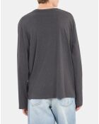 T-shirt manches longues gris