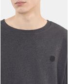 T-shirt manches longues gris