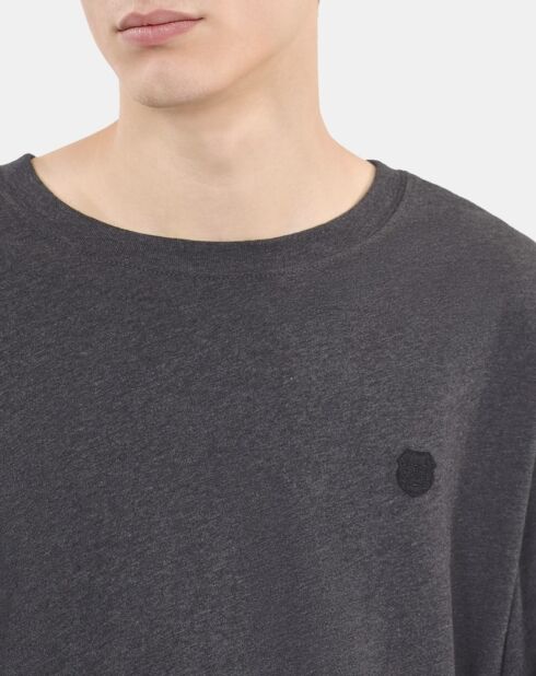 T-shirt manches longues gris