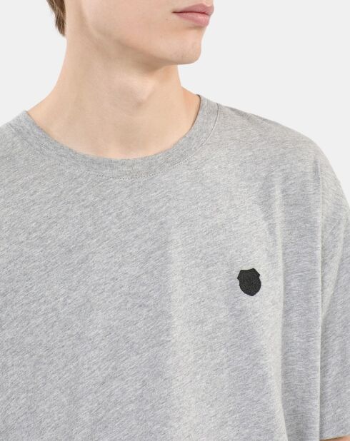 T-shirt Blason gris