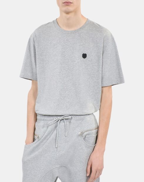 T-shirt Blason gris
