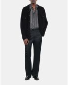 Cardigan en laine noire