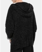 Cardigan pailleté noir