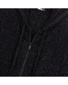 Cardigan pailleté noir