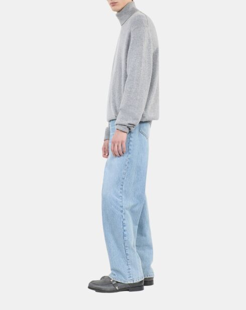 Pull en cachemire gris