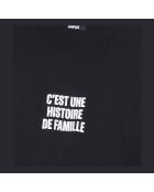 T-shirt avec sérigraphie noir