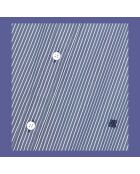 Chemise à rayures bleu marine et blanche