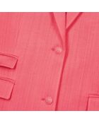 Veste tailleur fuchsia