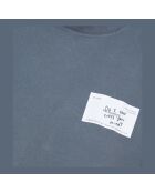 T-shirt avec sérigraphie bleu foncé