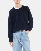 Pull en cachemire bleu marine