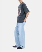 T-shirt à sérigraphie noir