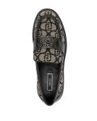 Mocassins Cora  noir/beige