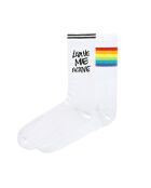 2 paires de chaussettes en coton blanches