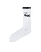 Chaussettes en coton blanches