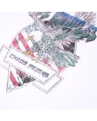 T-shirt avec sérigraphie blanc