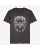 T-shirt avec sérigraphie gris