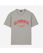 T-shirt avec sérigraphie gris