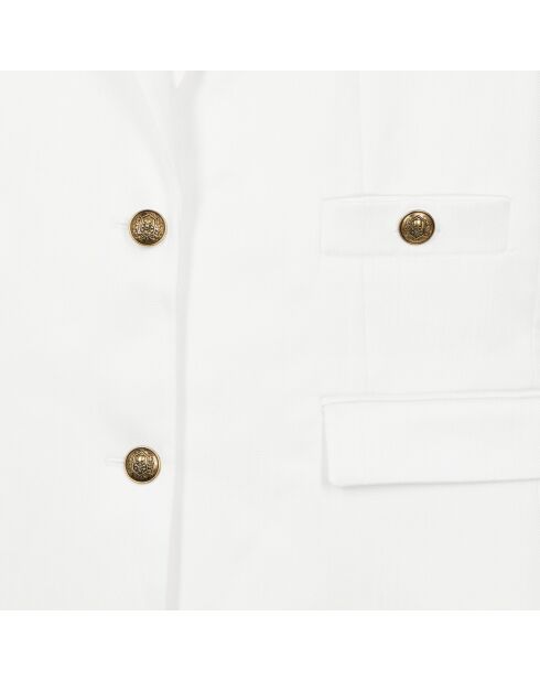 Veste tailleur blanche