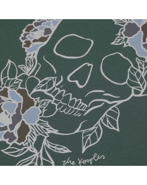 T-shirt avec sérigraphie vert