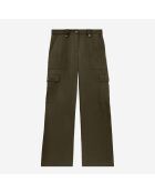 Pantalon cargo kaki