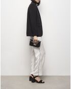 Pantalon effet python blanc