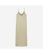 Robe nuisette longue vert clair