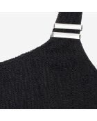 Haut de maillot de bain The Kooples x Luz asymétrique noir