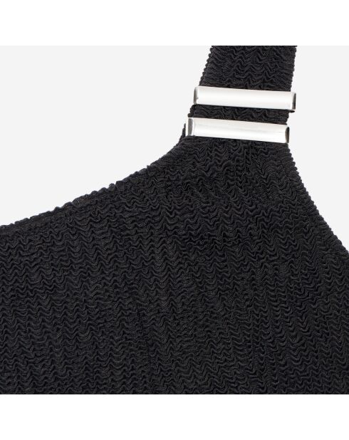 Haut de maillot de bain The Kooples x Luz asymétrique noir