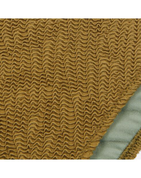 Bas de maillot de bain The Kooples x Luz échancré kaki