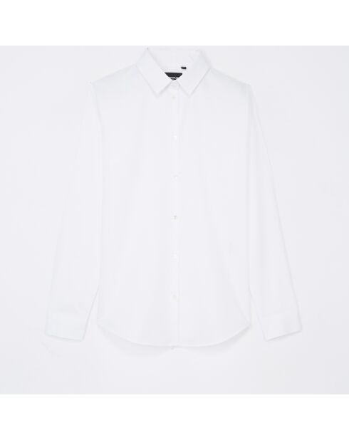 Chemise classique popeline stretch