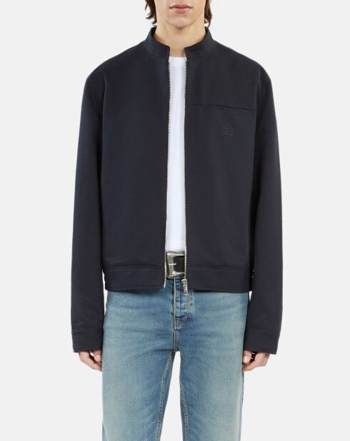 Blouson worker bleu marine