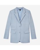 Veste tailleur lilas lavande